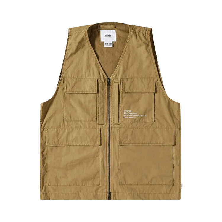 Buy WTAPS LRRP Vest 'Beige' - 221WVDT JKM01 BEIG | GOAT UK