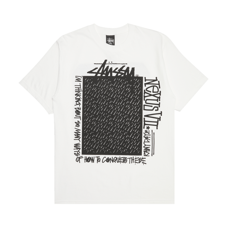 Buy Stussy Rain Frame Tee 'White' - 3902573 WHIT | GOAT