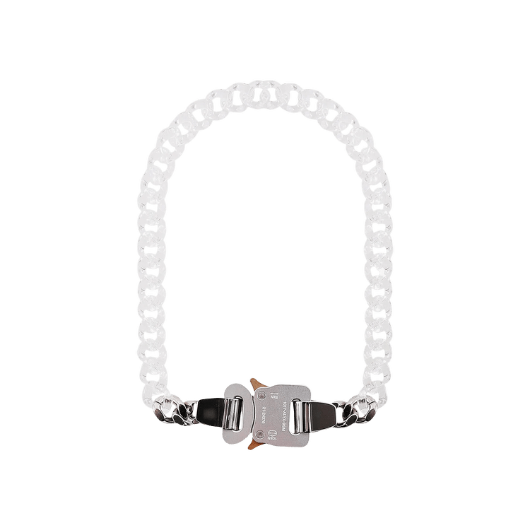 1017 ALYX 9SM Nylon And Metal Chain Necklace 'Transparent' | GOAT CA