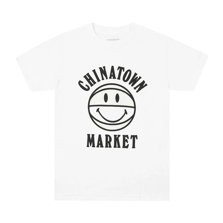 Chinatown Market UV Smiley Basket Ball T-Shirt 太陽光 Chinatown Market UV Smiley Basket Ball T-Shirt 太陽光