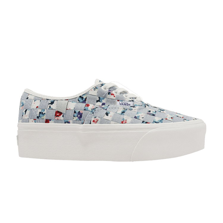 Authentic Stackform 'Woven - Floral and Denim'