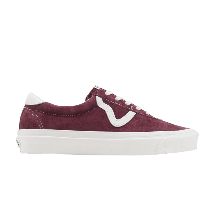 Style 73 DX 'Pig Suede - Burgundy White'