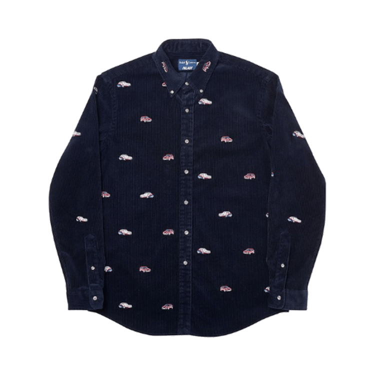 Palace ralph lauren corduroy down jacket aviator navy on sale