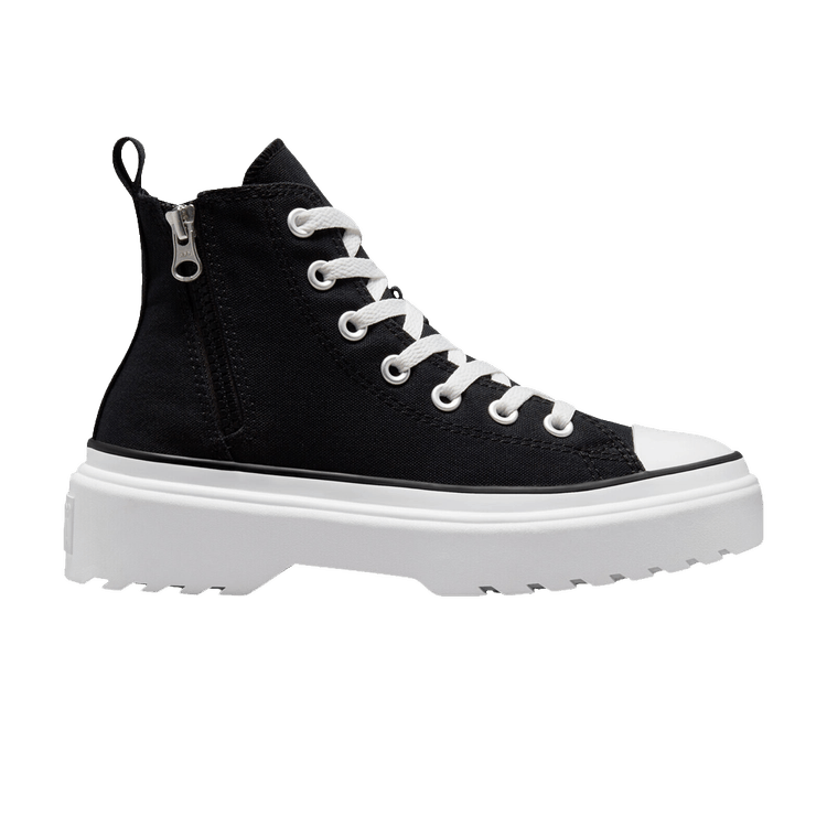 Chuck Taylor All Star Lugged Lift Platform High GS 'Black White'