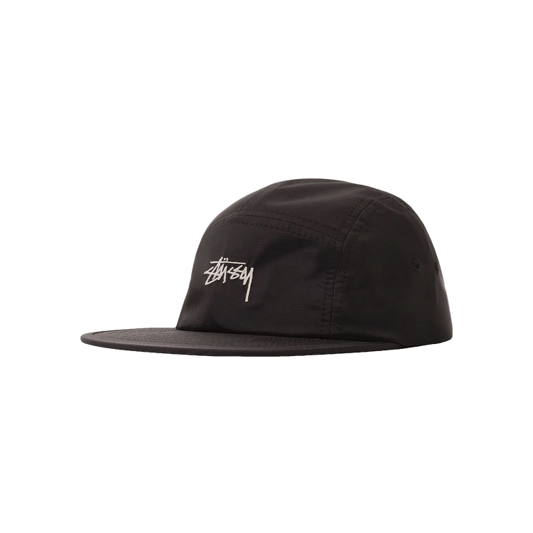Buy Stussy Stock Nylon Ripstop Camp Cap 'Black' - 132982