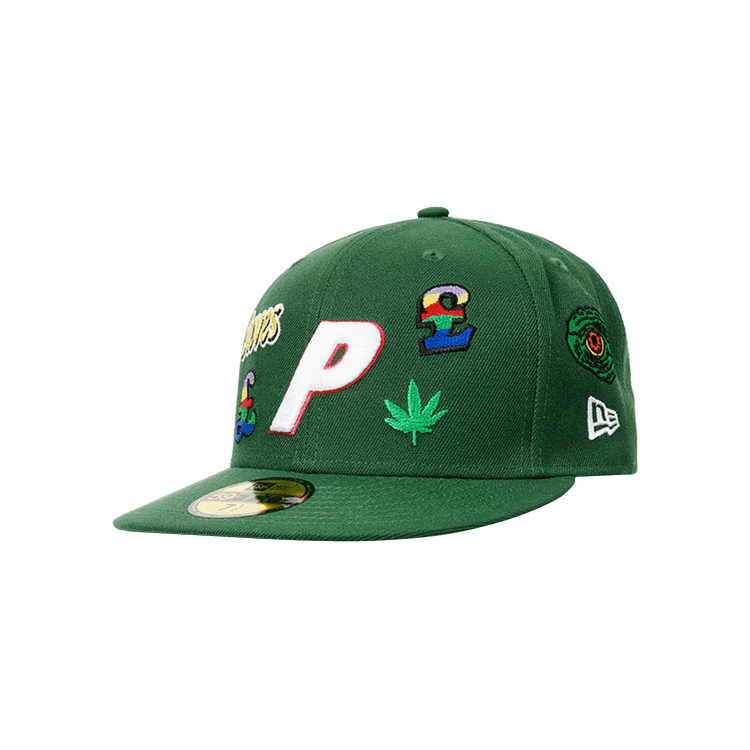 Buy Palace x New Era 59Fifty Jesus Hat 'Green' - P23H159 718