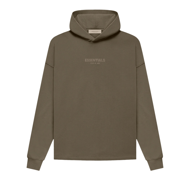 Buy Fear of God Essentials Relaxed Hoodie 'Wood