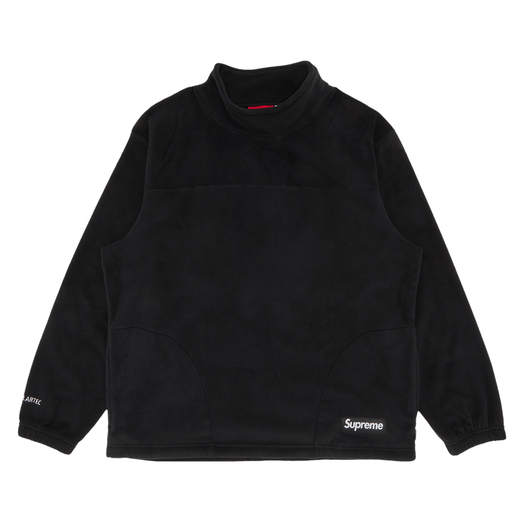 Buy Supreme x Polartec Mock Neck Pullover 'Black' - FW22SW105