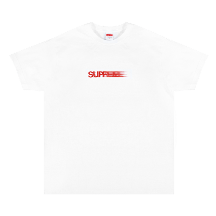 Buy Supreme Motion Logo Tee 'White' - SS20T75 WHITE | GOAT