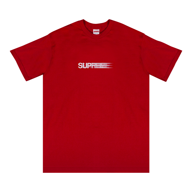 Buy Supreme Motion Logo Tee 'Red' - SS20T75 RED | GOAT
