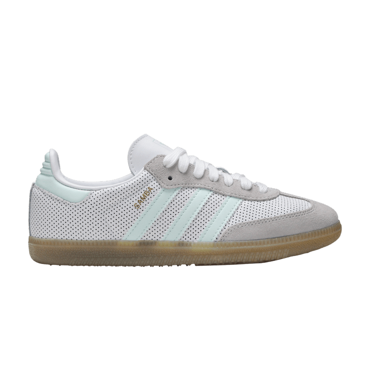 adidas gazelle silver green womens Adidas Women's Samba OG White/Black/Granite – West NYC main image 0