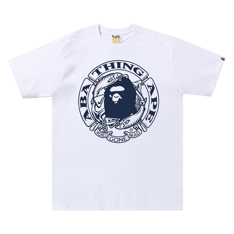 BAPE Archive Graphic #7 Tee White