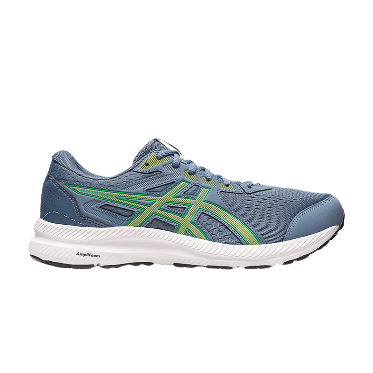 ASICS Gel-Contend 8 'Steel Blue Lime Zest'