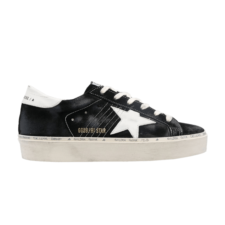 Golden Goose Wmns Hi Star 'Silver Glitter Black' | GOAT