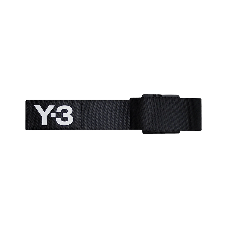 y3 belt black