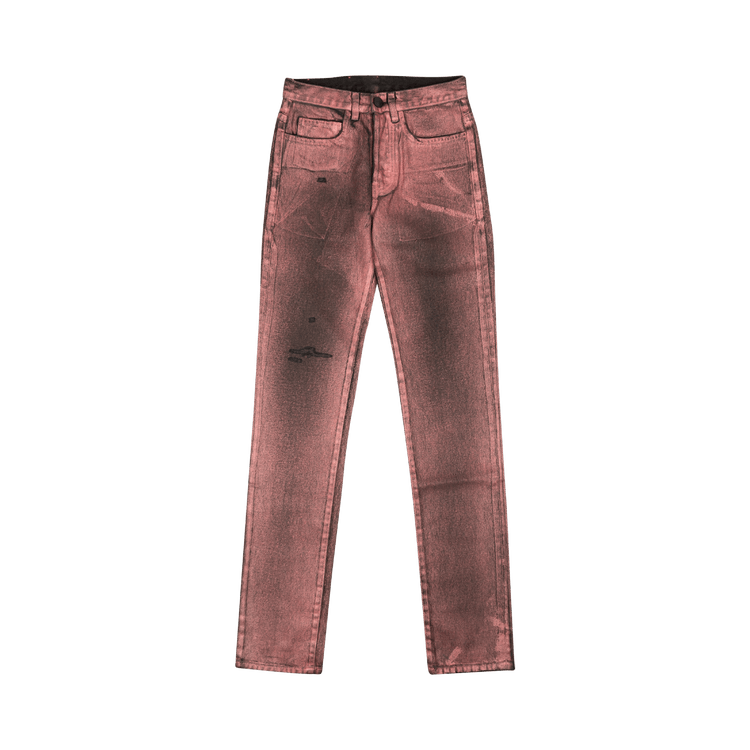 Buy Sp5der x Levi's Metallic Wash Jeans 'Pink/Black' - 2406
