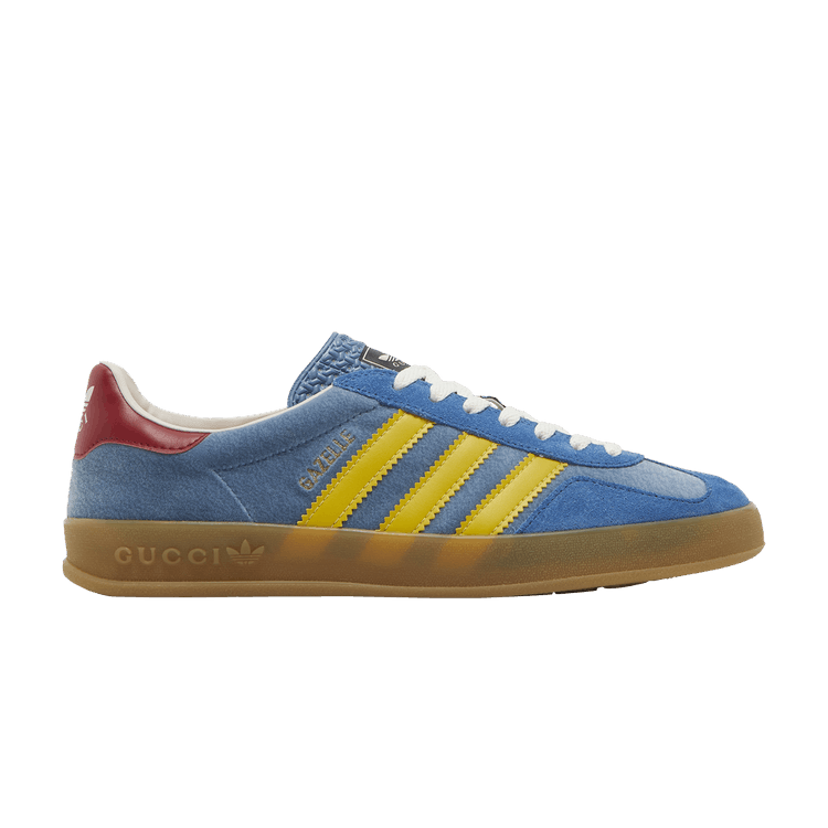 ☆ ADIDAS x GUCCI Gazelle ‘Light Blue’ ☆ Adidas X Gucci Wmns Gazelle 'Light Blue Silk' - Gucci