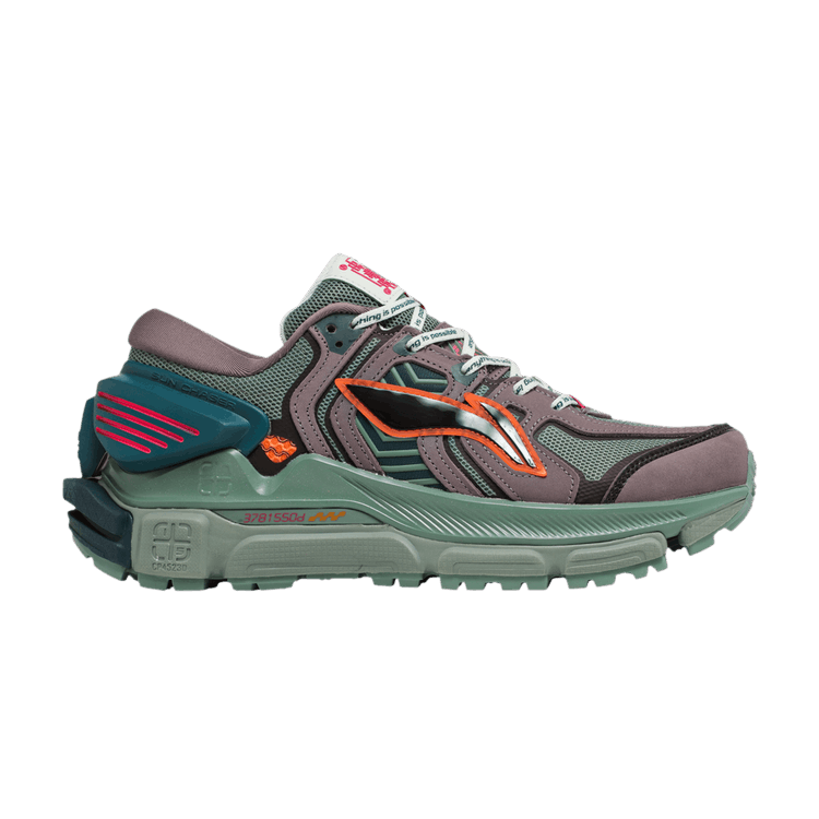 Size 6.5 Sun Chaser 'Green Purple'