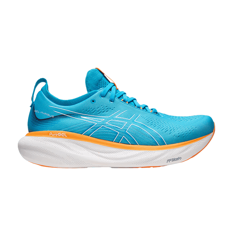 ASICS Gel Nimbus 25 Wide 'Island Blue Sun Peach'