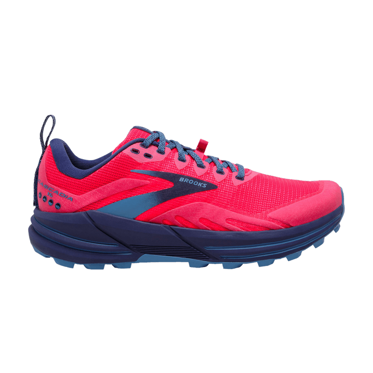 Buy Brooks Wmns Cascadia 16 B Wide 'Pink Cobalt' 120363 1B 647