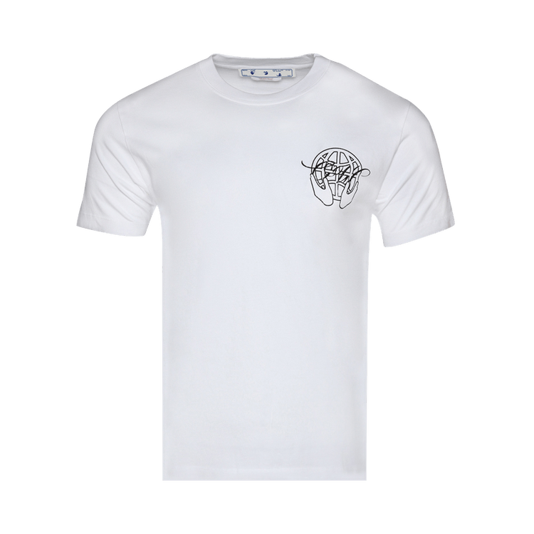 [AEAE]STICKER T-SHIRTS [WHITE]。 AE Super Soft Box Logo Graphic T-Shirt