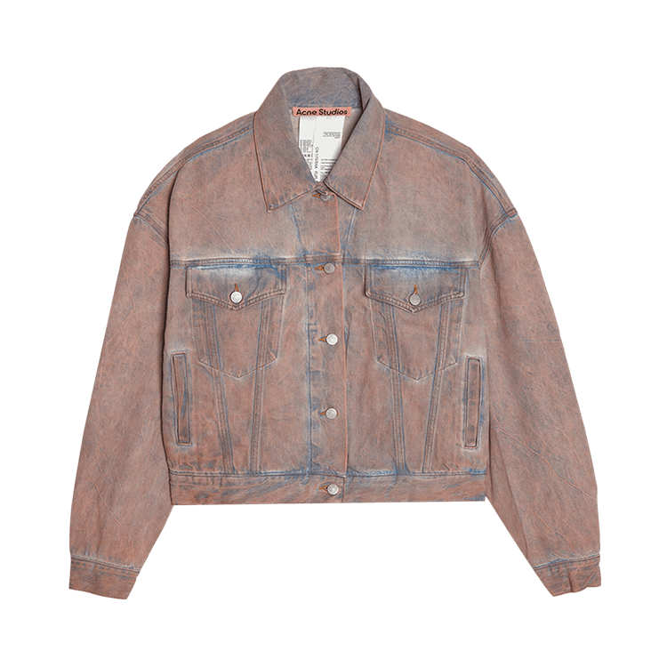 Buy Acne Studios Morris Crop Overfit Denim Jacket 'Light Buy Acne Studios Morris Crop Overfit Denim Jacket 'Light