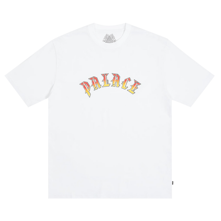 Buy Palace x Spitfire P Fire T Shirt White P19TS260 GOAT