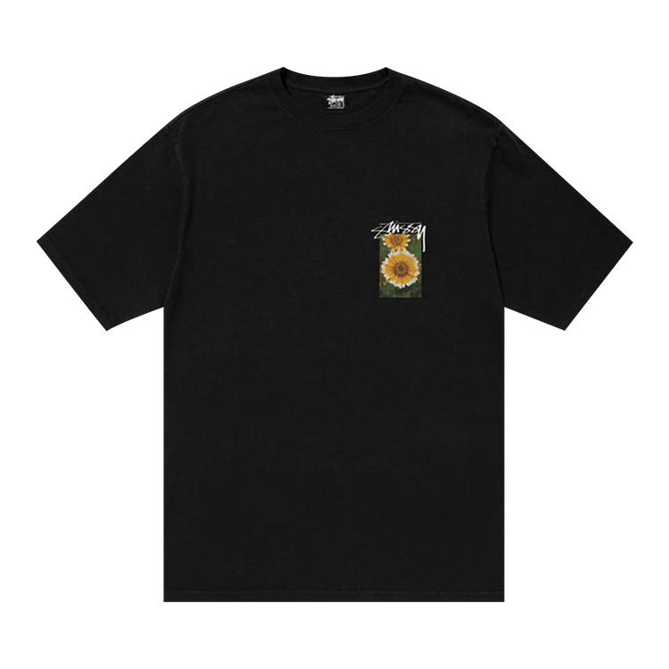 【Stussy】 Flower Bomb T-Shirt Black Stussy x Our Legacy 8 Ball Yin Yang Tee Pigment Dyed Black