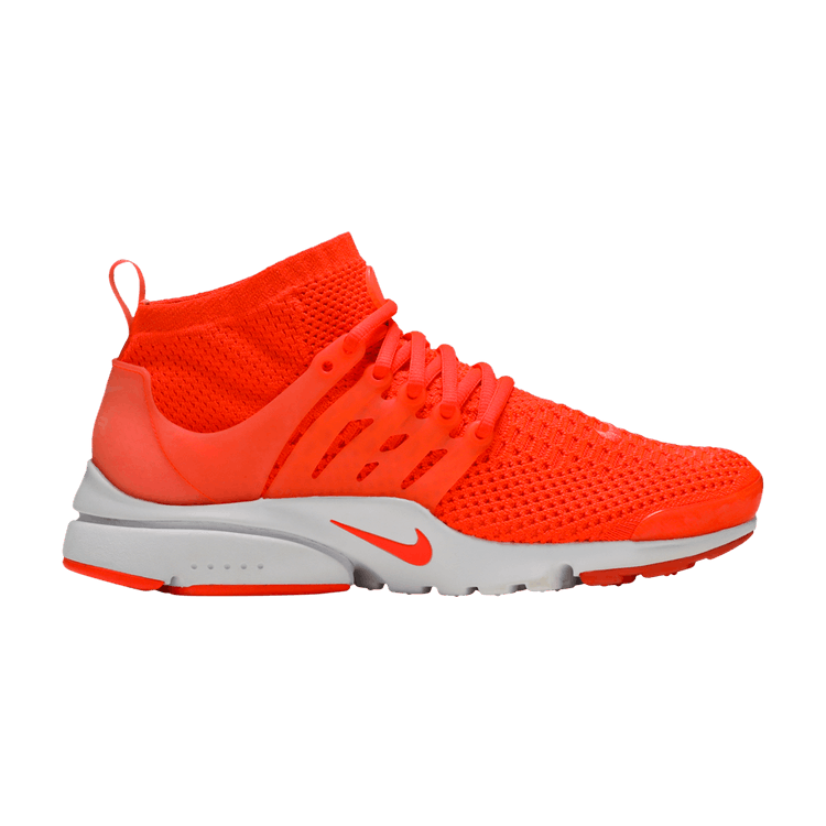 nike air presto flyknit orange