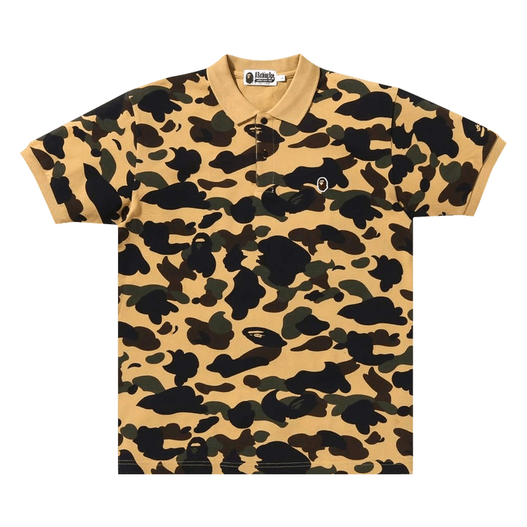 パネライ 希少 Buy 004 112 1I30 - 'Yellow' Polo Point One Camo 1st BAPE トップス