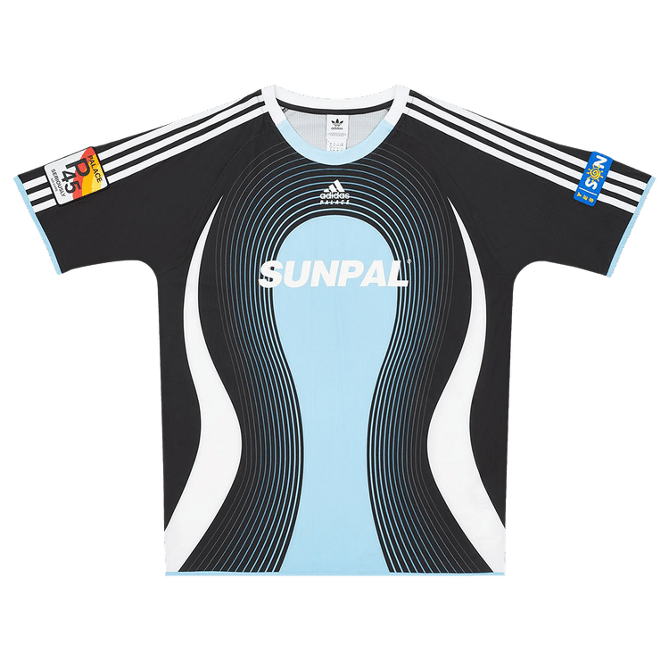Buy Palace x adidas Sunpal Football Shirt Black GL7171 GOAT