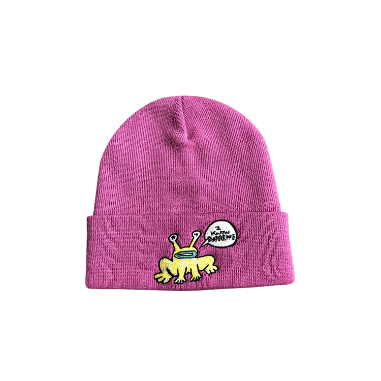 Buy Supreme x Daniel Johnston Beanie 'Fuchsia' - SS20BN14 FUCHSIA | GOAT CA
