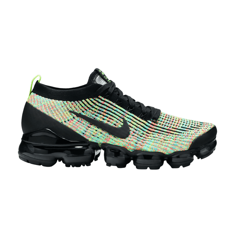 Air vapormax flyknit 3 black/multicolor women's shoe clearance
