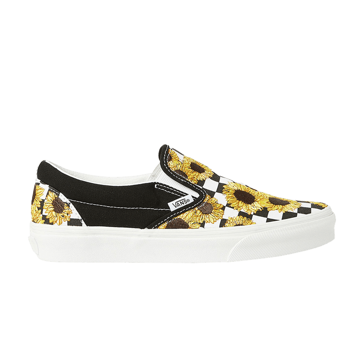 Classic Slip-On 'Sunflower Embroidery'