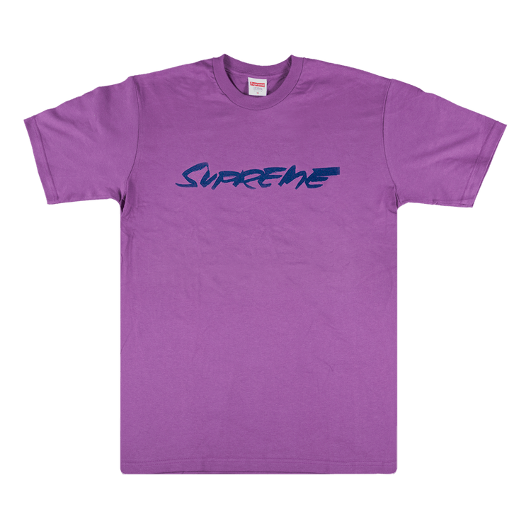 Supreme Futura Logo Tee 'Purple'