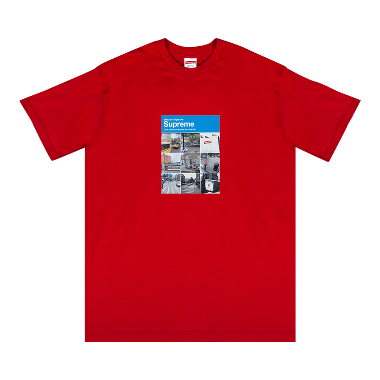 supreme verifyTシャツ Buy Supreme Verify Tee 'Red' - FW20T29 RED | GOAT