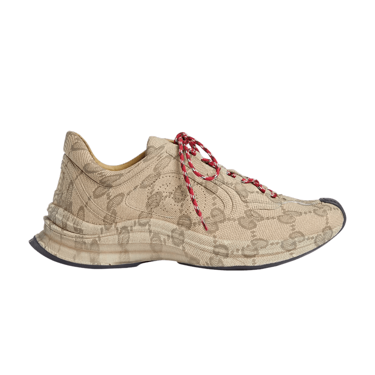 Gucci Run Beige Ebony Monogram