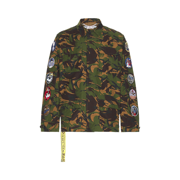 Off white shop camo field jacket