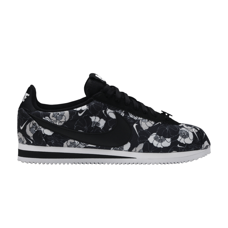 スニーカー Nike Classic Cortez LX Floral Pack Black (W) Nike Classic Cortez LX Floral Pack Black (W) (Nike