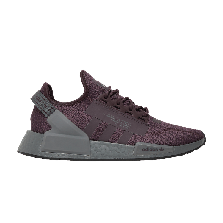 Grey and maroon nmd cheap