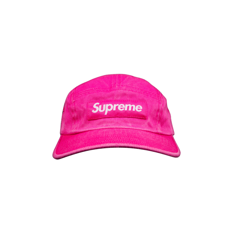 Buy Supreme Washed Chino Twill Camp Cap 'Pink' - FW20H7 PINK | GOAT NL