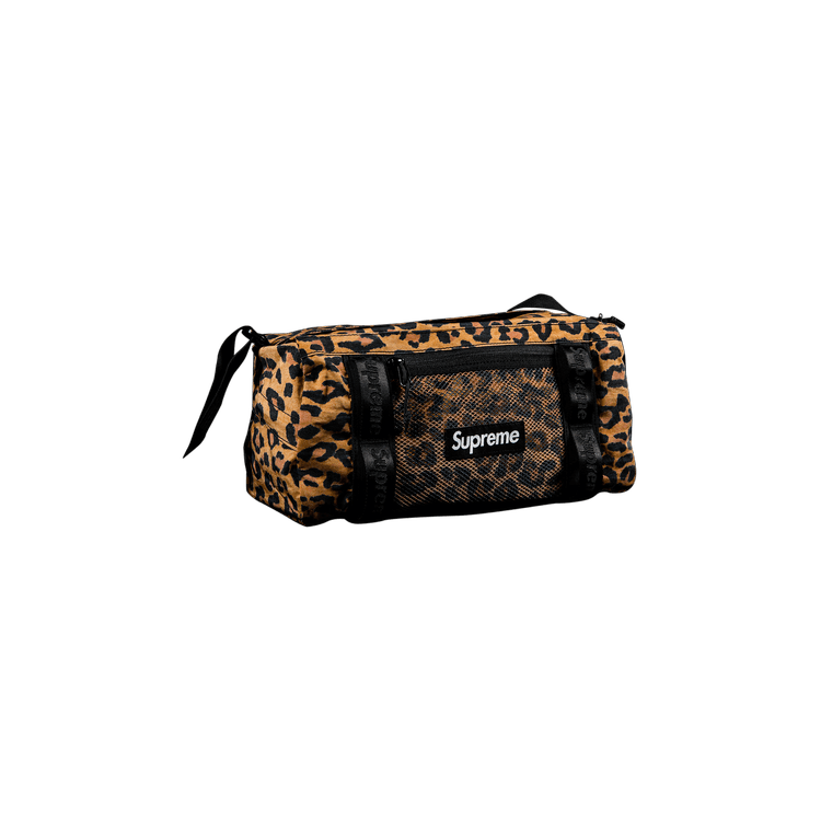 誕生日プレゼント Supreme mini duffle leopard