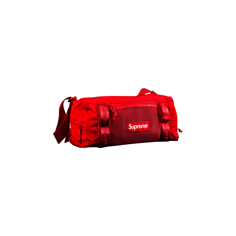 Supreme Mini Duffle Bag “Dark Red” – Kickz Inc