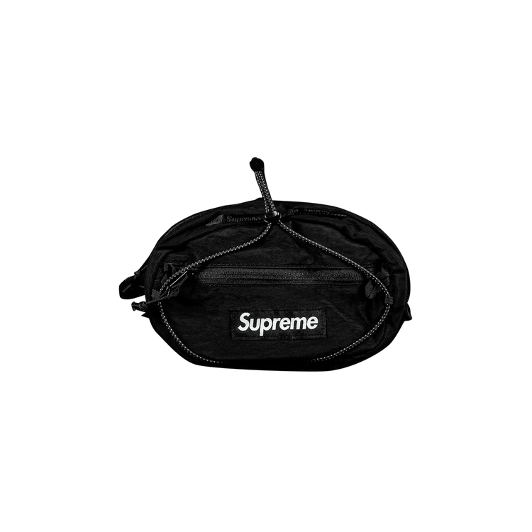 Supreme waist on sale bag black fw18