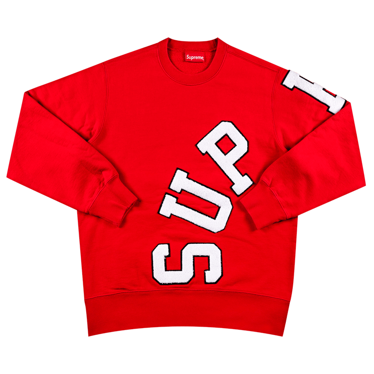 Supreme Big Arc Crewneck 'Red' | GOAT