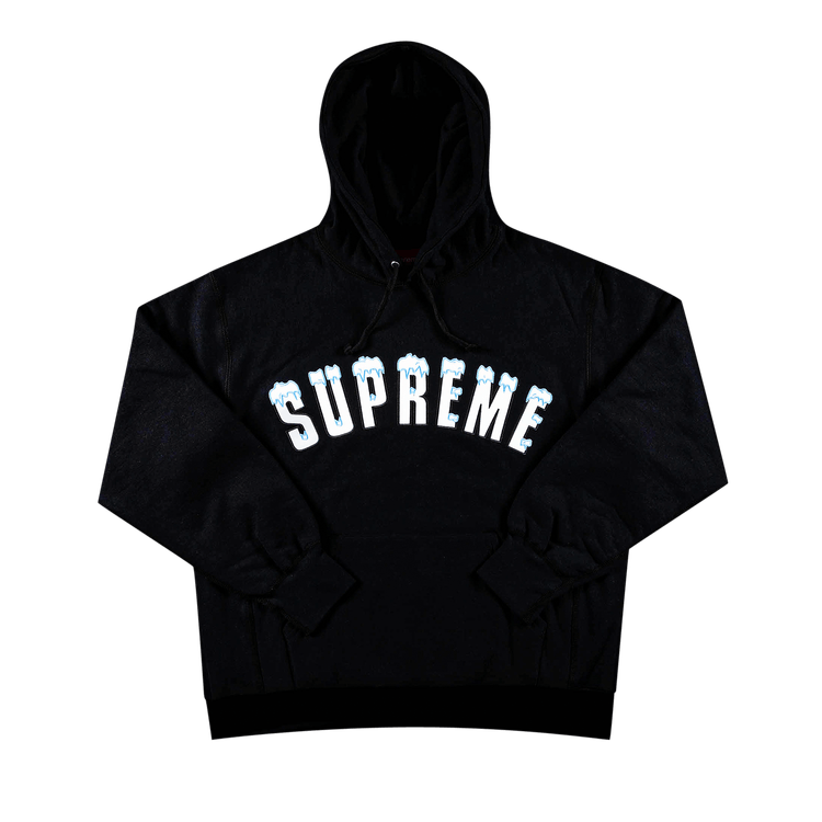 Buy Supreme Icy Arc Hooded Sweatshirt 'Black' - FW20SW77