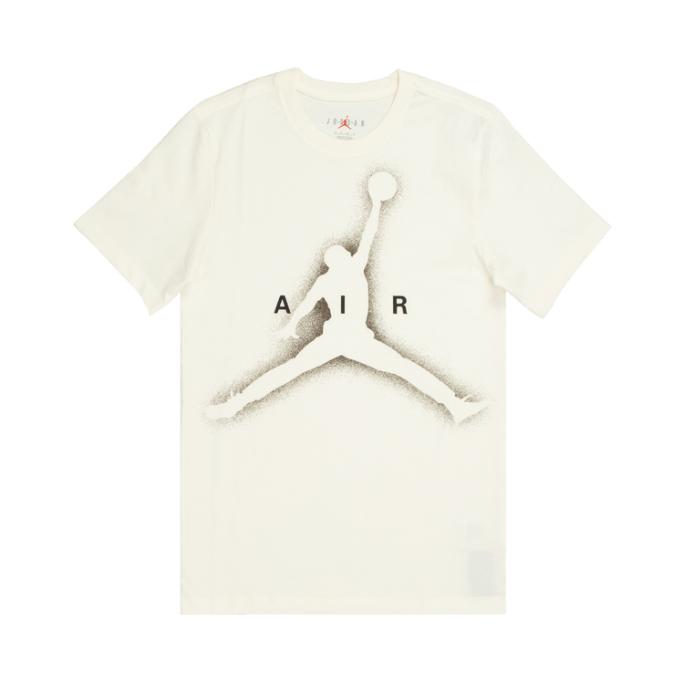 Air Jordan Essentials Stencil Graphic Tee 'Sail/Palomino' | GOAT