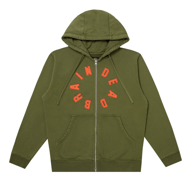 4個まで郵便OK Brain Dead グリーン Collegiate フーディ | www