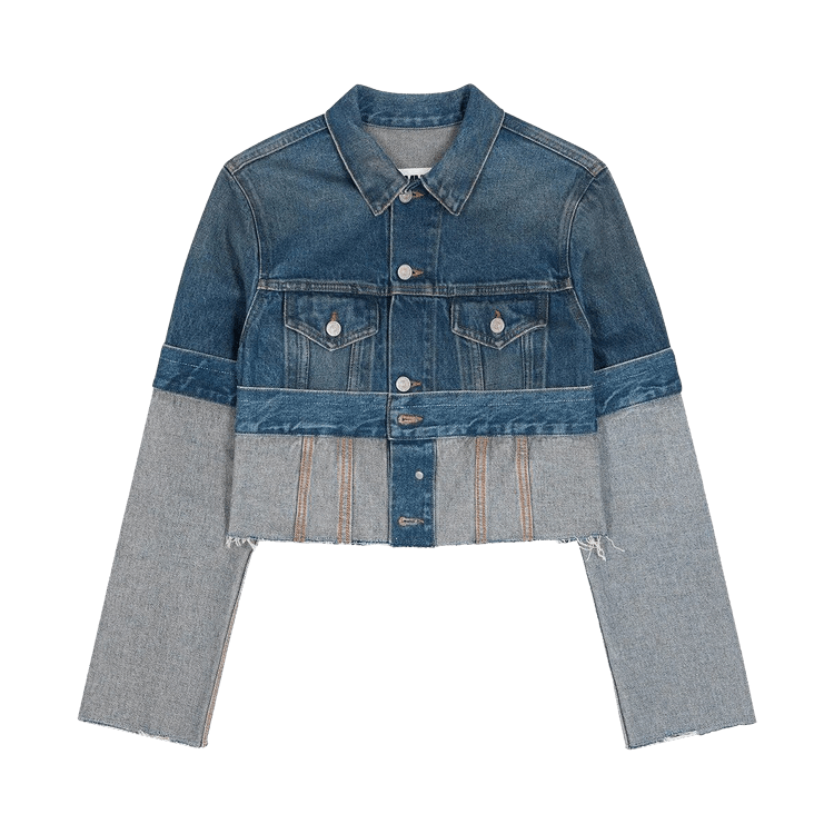 MM6 maison margiela デニムジャケット リボン エムエムシックス メゾン マルジェラ MM6 Maison Margiela 裾