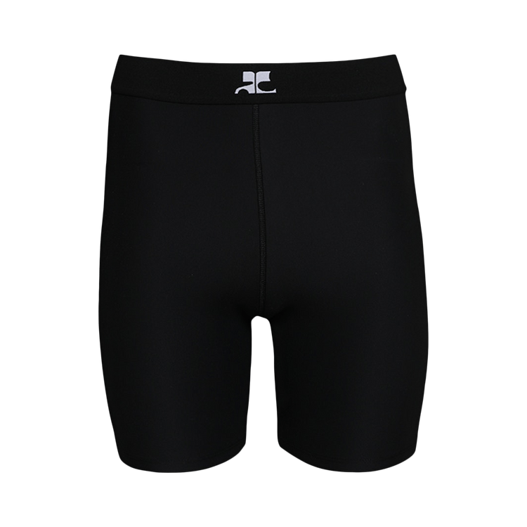 Buy Courrèges Cycling Short 'Black' 123JCN004PA0057 9999 GOAT